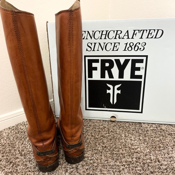 Gently worn Frye, leather Riding Boots - Picture 2 of 5